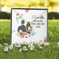 I Love You Because You Are My Life Forever Necklace w Message Card-Express Your Love Gifts
