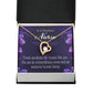 Extraordinary Nurse Forever Necklace w Message Card-Express Your Love Gifts