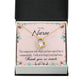 Commendable Nurse Forever Necklace w Message Card-Express Your Love Gifts