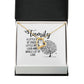 Family Forever Necklace w Message Card-Express Your Love Gifts