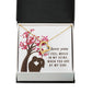 By My Side Forever Necklace w Message Card-Express Your Love Gifts