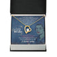 How Can I Forever Necklace w Message Card-Express Your Love Gifts
