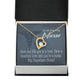 My Superhero Nurse! Forever Necklace w Message Card-Express Your Love Gifts