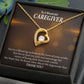 Rockstar Caregiver Forever Necklace w Message Card-Express Your Love Gifts