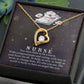 You Were Born to Be Forever Necklace w Message Card-Express Your Love Gifts