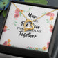 Mum You Are The Piece Forever Necklace w Message Card-Express Your Love Gifts