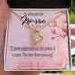 Amazing Nurse Forever Necklace w Message Card-Express Your Love Gifts