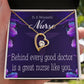 Behind Every Doctor Forever Necklace w Message Card-Express Your Love Gifts