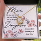 Mom No One Has Tell Me Forever Necklace w Message Card-Express Your Love Gifts