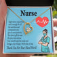 RN Nurse Gift Forever Necklace w Message Card-Express Your Love Gifts