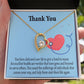 Gift Idea For Hospital Staff Forever Necklace w Message Card-Express Your Love Gifts