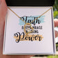 Faith Forever Necklace w Message Card-Express Your Love Gifts