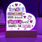 Teacher Teaches a Future Printed Heart Shaped Acrylic Plaque-Express Your Love Gifts