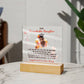 Remarkable Daughter Graduation Printed Square Shaped Acrylic Plaque-Express Your Love Gifts