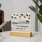 Graduation Congratulations You Did It! Printed Square Shaped Acrylic Plaque-Express Your Love Gifts