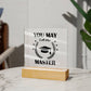 Graduation Masters Printed Square Shaped Acrylic Plaque-Express Your Love Gifts