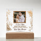 From The Moment Printed Square Shaped Acrylic Plaque-Express Your Love Gifts