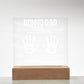 Bonus Dad To The Man Who Came Into Printed Square Shaped Acrylic Plaque-Express Your Love Gifts