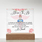 NursingNurse to Be Printed Square Shaped Acrylic Plaque-Express Your Love Gifts