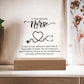 Nursing Truly Amazing Nurse Printed Square Shaped Acrylic Plaque-Express Your Love Gifts