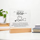 Nursing Truly Amazing Nurse Printed Square Shaped Acrylic Plaque-Express Your Love Gifts
