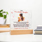 Remarkable Daughter Graduation Printed Square Shaped Acrylic Plaque-Express Your Love Gifts