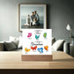 First Mom Now Grandma Printed Square Shaped Acrylic Plaque-Express Your Love Gifts