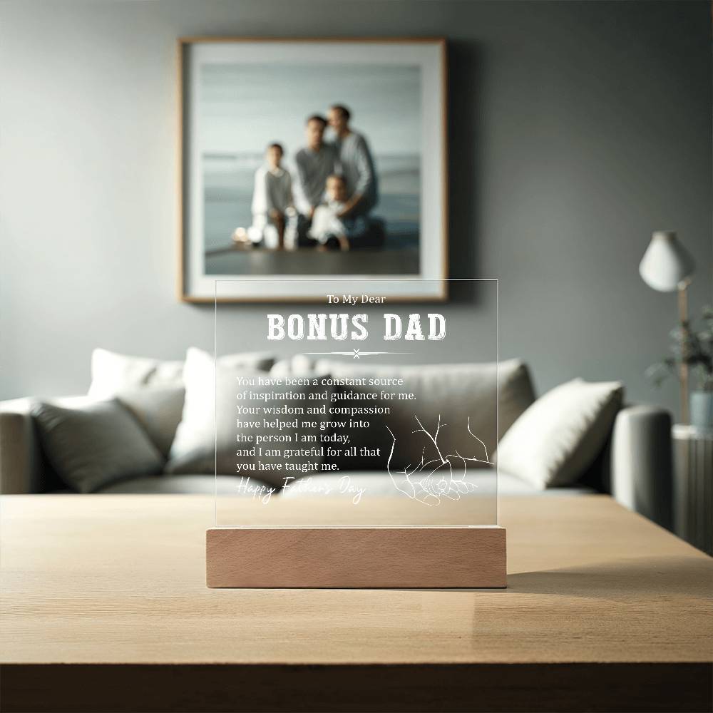 You Have Been a Constant Source Printed Square Shaped Acrylic Plaque-Express Your Love Gifts