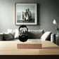 To the Coolest Dad Printed Square Shaped Acrylic Plaque-Express Your Love Gifts