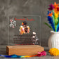 Remarkable Daughter Graduation Printed Square Shaped Acrylic Plaque-Express Your Love Gifts