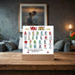 Teacher's ABC Printed Square Shaped Acrylic Plaque-Express Your Love Gifts