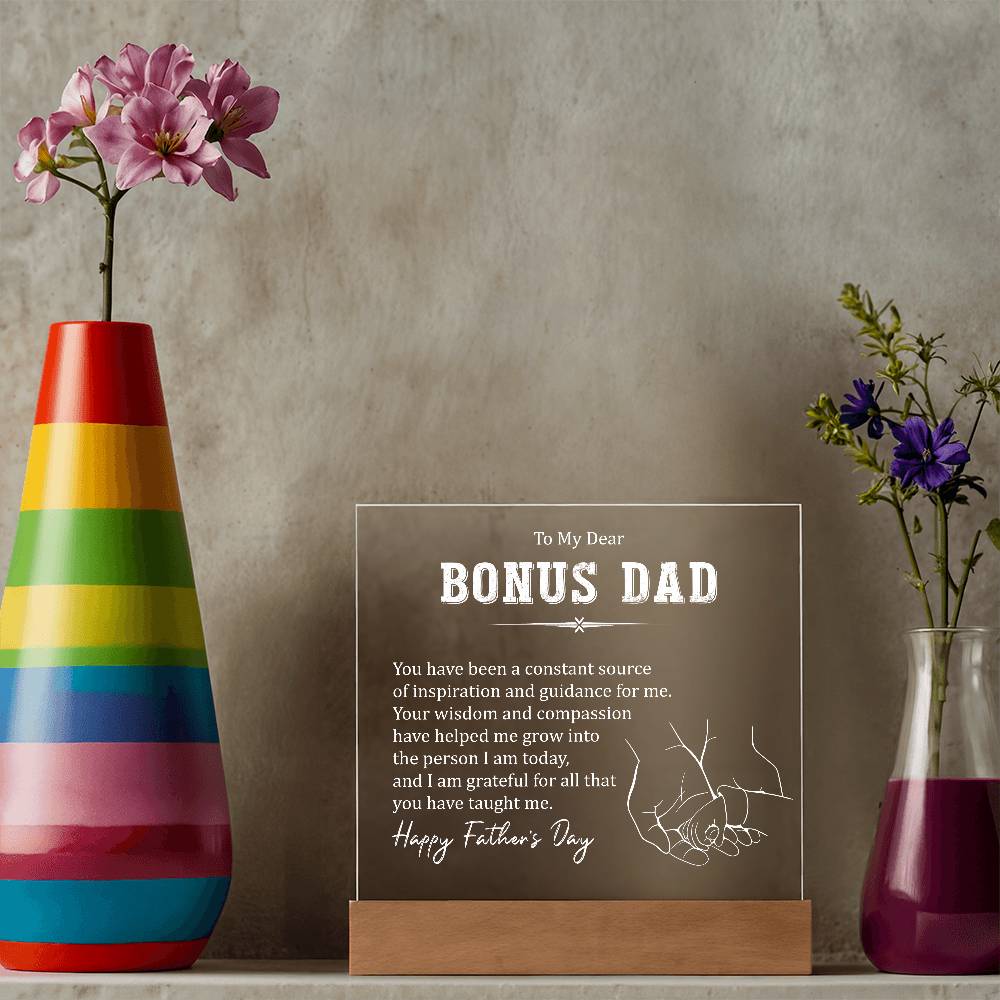 You Have Been a Constant Source Printed Square Shaped Acrylic Plaque-Express Your Love Gifts