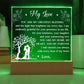 You Are My Greatest Blessing Printed Square Shaped Acrylic Plaque-Express Your Love Gifts