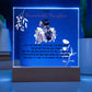 Remarkable Daughter Graduation Printed Square Shaped Acrylic Plaque-Express Your Love Gifts