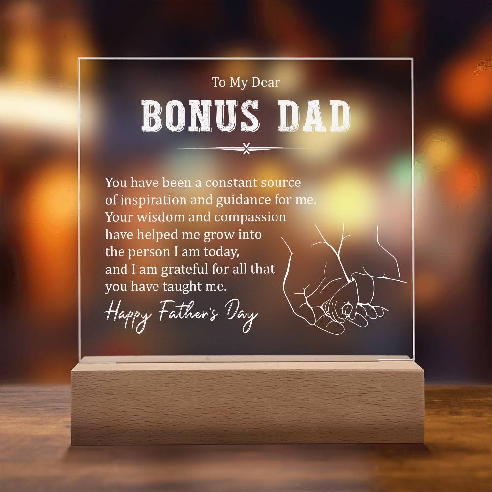 You Have Been a Constant Source Printed Square Shaped Acrylic Plaque-Express Your Love Gifts