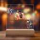 Remarkable Daughter Graduation Printed Square Shaped Acrylic Plaque-Express Your Love Gifts