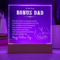 You Have Been a Constant Source Printed Square Shaped Acrylic Plaque-Express Your Love Gifts