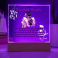 Remarkable Daughter Graduation Printed Square Shaped Acrylic Plaque-Express Your Love Gifts