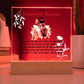 Remarkable Daughter Graduation Printed Square Shaped Acrylic Plaque-Express Your Love Gifts