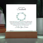 To My Amazing Soulmate Lorem Ipsum Printed Square Shaped Acrylic Plaque-Express Your Love Gifts