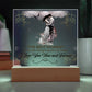 The Best Moment Printed Square Shaped Acrylic Plaque-Express Your Love Gifts