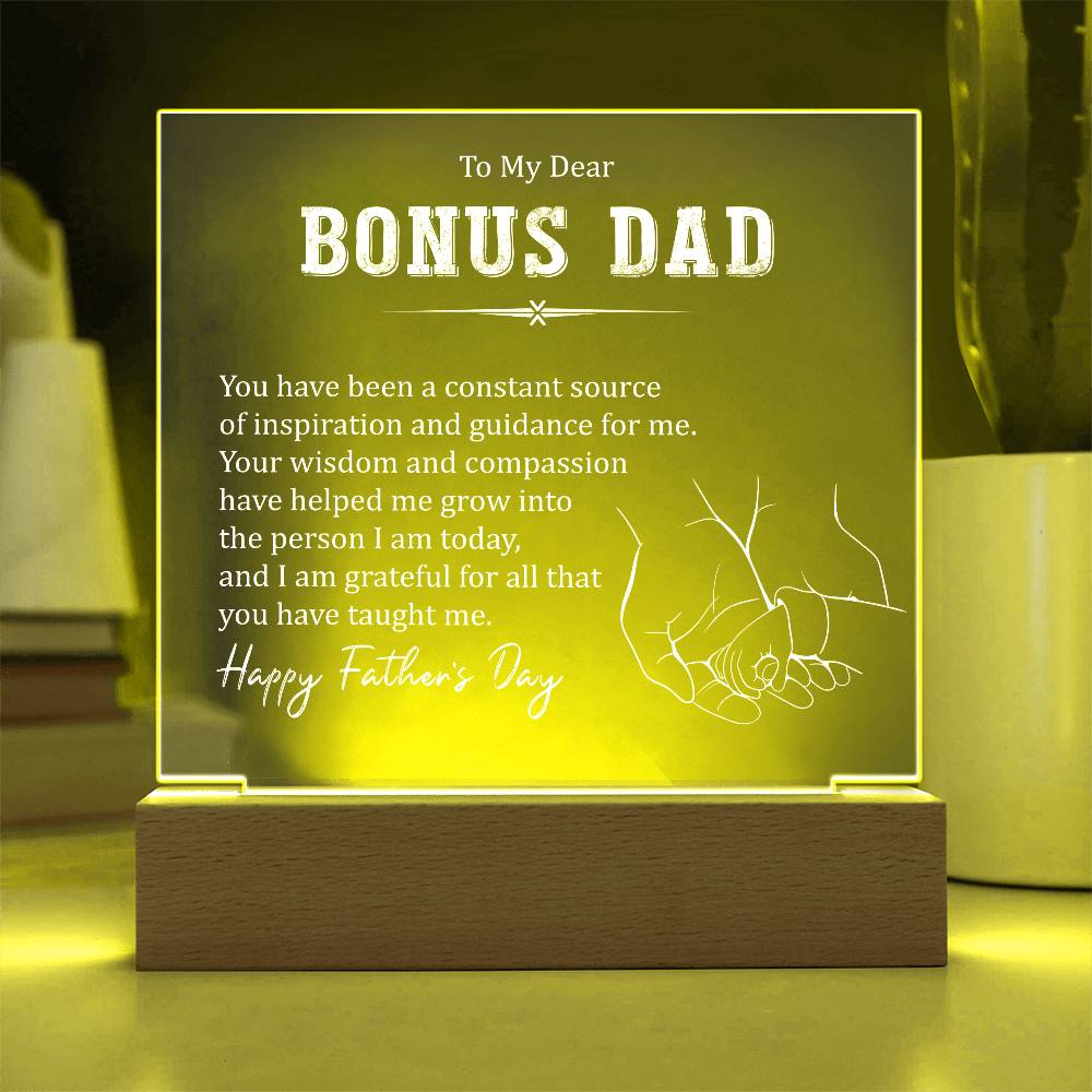 You Have Been a Constant Source Printed Square Shaped Acrylic Plaque-Express Your Love Gifts