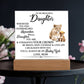 Whenever You Feel Unwelcomed Printed Square Shaped Acrylic Plaque-Express Your Love Gifts