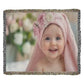 Personalized Upload Your Own Heirloom Photo Woven Blanket-Express Your Love Gifts