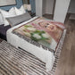 Personalized Upload Your Own Heirloom Photo Woven Blanket-Express Your Love Gifts