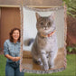 Personlaized Upload Your Own Portrait Heirloom Photo Woven Blanket-Express Your Love Gifts