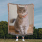 Personlaized Upload Your Own Portrait Heirloom Photo Woven Blanket-Express Your Love Gifts