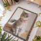 Personlaized Upload Your Own Portrait Heirloom Photo Woven Blanket-Express Your Love Gifts