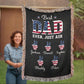 Personalized Heirloom Artwork Woven Blanket Best Dad Ever Just Ask-Express Your Love Gifts