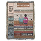Heirloom Artwork Woven Blanket To My Son You Are My Sunshine-Express Your Love Gifts